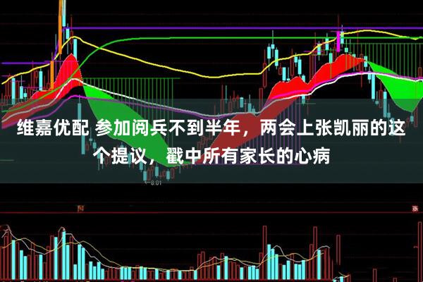 维嘉优配 参加阅兵不到半年，两会上张凯丽的这个提议，戳中所有家长的心病